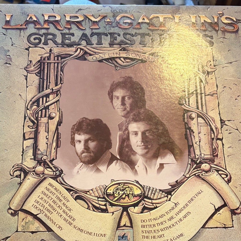 Larry Gatlin's Greatest Hits Vinyl Record